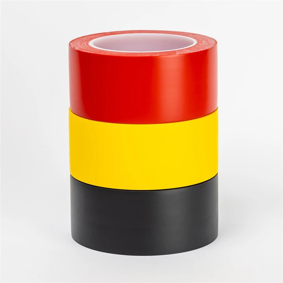 PE Tube Single Color Floor Protection PVC Marking Tape